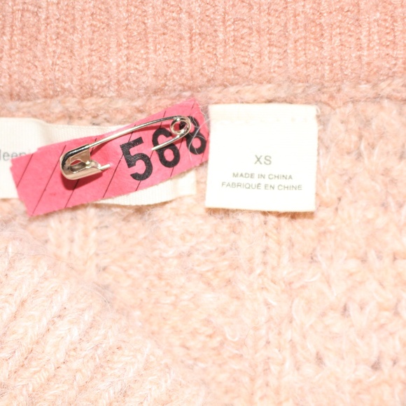 Sleeping On Snow, cable knit off the shoulder soft sweater Anthropologie - Picture 11 of 13